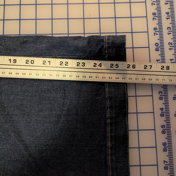 Dark Blue Denim Jeans - Picture 6 of 7